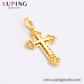 33733 xuping jewelry 2018 design cross out pendentif religieux